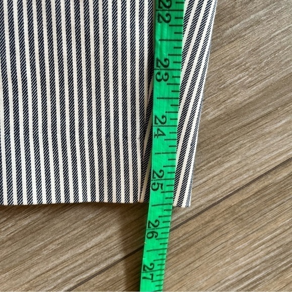 LANE BRYANT Plus Size Cotton Pencil Skirt, Railroad Stripe, Size 22 - Picture 8 of 9